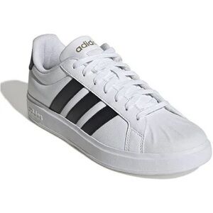 Adidas Women’s White and Black Sneakers